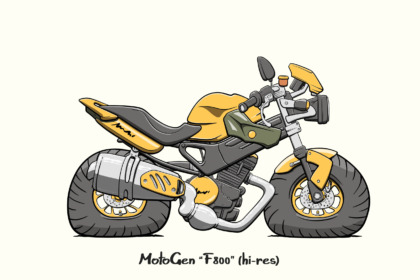 MotoGen Naked Motorcycle (F800)