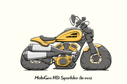 MotoGen HD Sportster motorcycle
